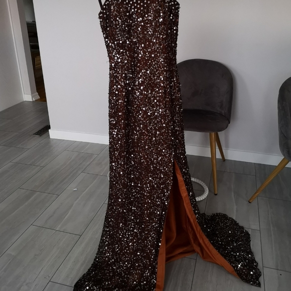 Shail k evening gown, full sequin - Picture 2 of 4